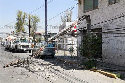 Se quedan sin luz 400 casas en la colonia San Sebastián en Toluca