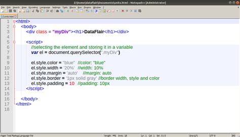 Javascript Style Attribute How To Implement Css Styles In Javascript