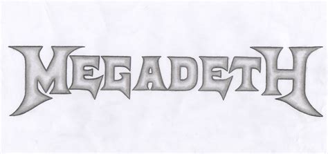 Self development of Megadeth logo. :: Behance