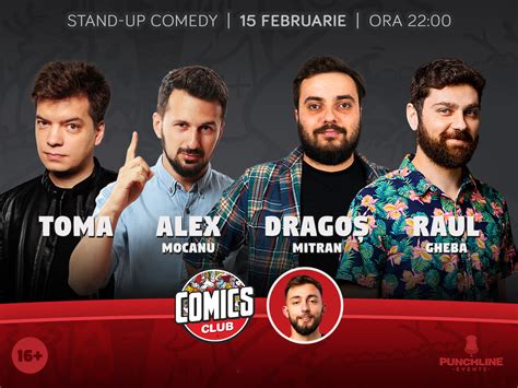 Bilete Stand Up Cu Toma Alex Mocanu Mitran Si Raul La Comicsclub