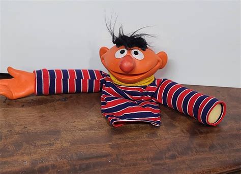 2004 Mattel Fisher Price Sesame Street Ernie Puppet | eduaspirant.com