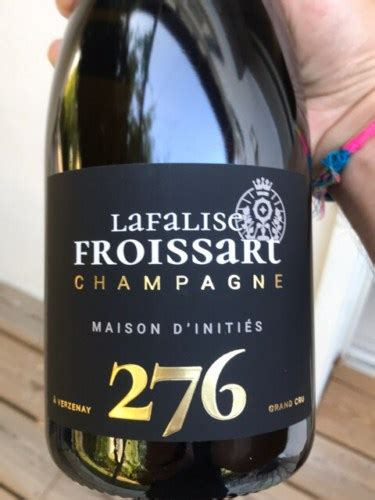 Lafalise Froissart 276 Champagne Grand Cru Verzenay Vivino France