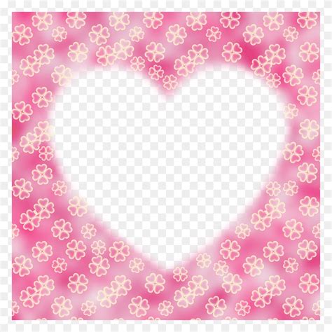 Picture Frame Heart 4 Leaf Clover Image Instagram Love Heart Filter ...