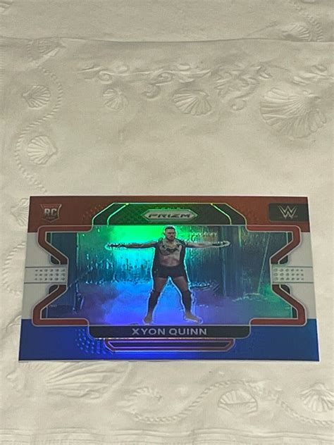 Panini Prizm Wwe Xyon Quinn Rwb Red White Blue Prizm Rc Nxt