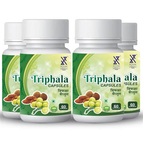 Ayurvedic Triphala Capsule Good Digestion Treat Constipation Liver