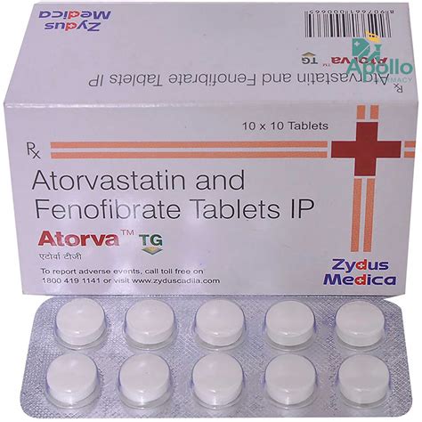 Atorva Tg Tablet Price Uses Side Effects Composition Apollo Pharmacy