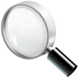 🔍 Magnifying Glass Tilted Left Emoji on Twitter Emoji Stickers 13.1