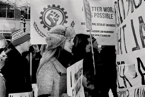 Socialist Feminist Contingent Womens March New Normal Photography