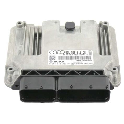 Engine Control Unit Ecu Motor Audi A Tdi L Cn Bosch