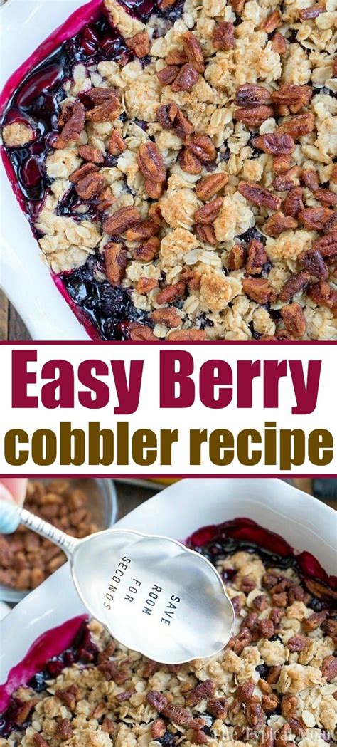 Best Fresh Huckleberry Cobbler Recipe · The Typical Mom