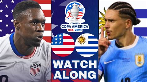 Usa Vs Uruguay Copa America 2024 Live Stream Youtube