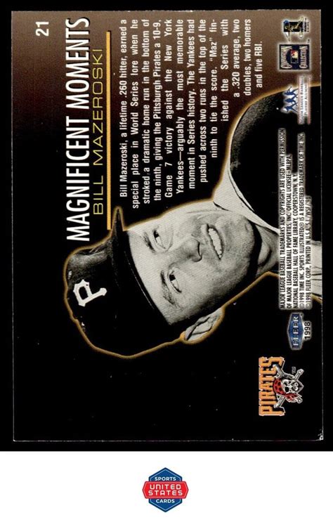 Sports Illustrated World Series Fever Bill Mazeroski Baseball