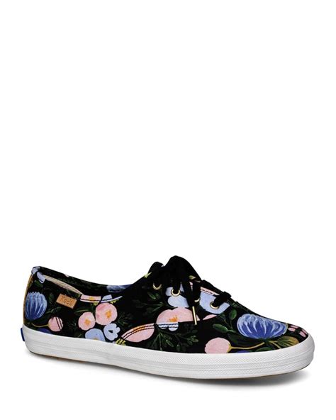 Keds X Rifle Paper Co Champion Botanical Floral Sneakers Neiman Marcus