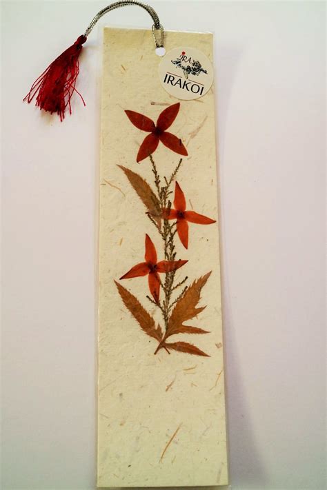 Handmade Natural Bookmarks – Irakoi