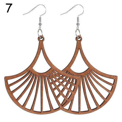 Buy Jewelry Bohemian Wooden Diy African Pendant Dangle Earrings Earring Making At Affordable