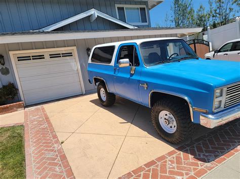 1987 Chevy K5 Blazer V8 Manual For Sale In Studio City Ca