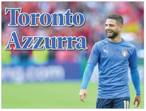 Lorenzo Insigne Al Tfc Toronto Azzurra Corriere Canadese