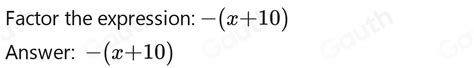 Solved Factorise Fully X Algebra