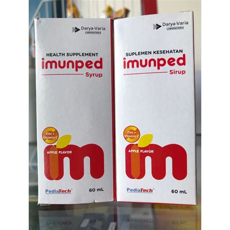 Jual Imunped Sirup 60 Ml Shopee Indonesia