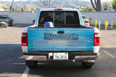 Custom Pickup Truck Tailgate Wraps | Spectracolor in Simi Valley CA