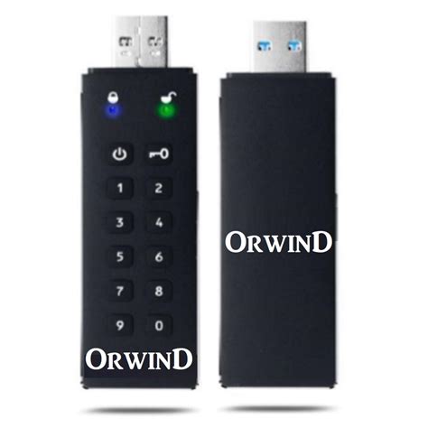 I Secure Password Data Protection Flash 8 16 32gb Orwind O1201