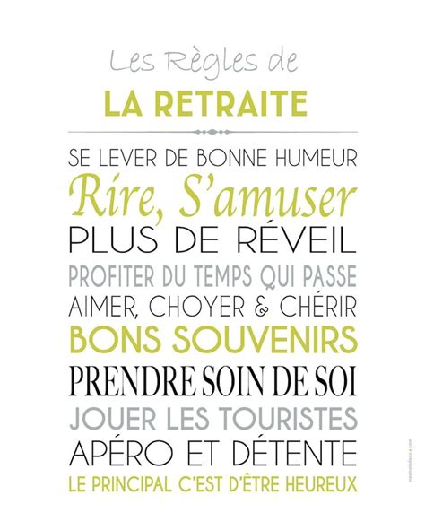 Affiche cadeau départ à la retraite Etsy France Retraite Depart