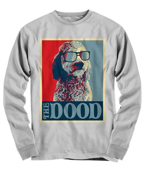 The Dood Goldendoodle Long Sleeve T Shirt For Goldendoodle Etsy