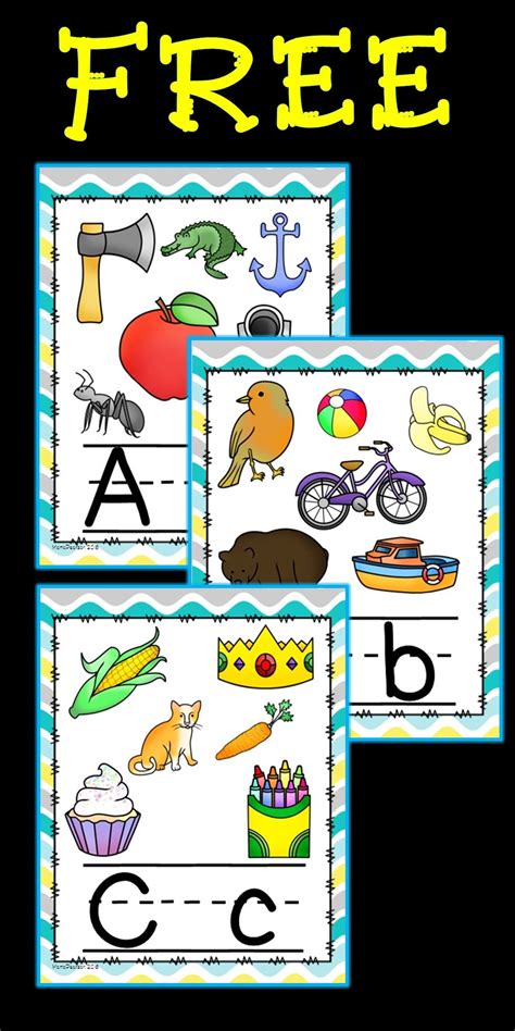 Alphabet Poster Free Printable Check Out Several Free Options Provided