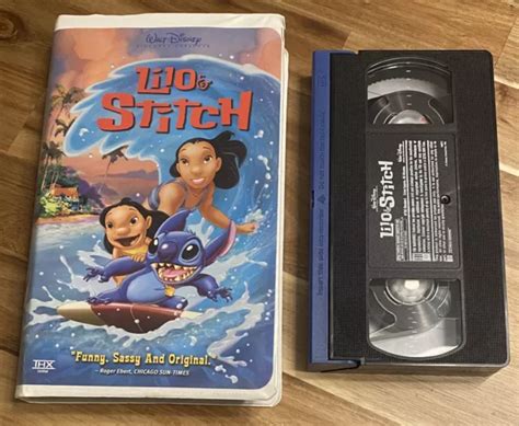 Lilo Stitch Vhs Clamshell New Disney Eur Picclick Fr