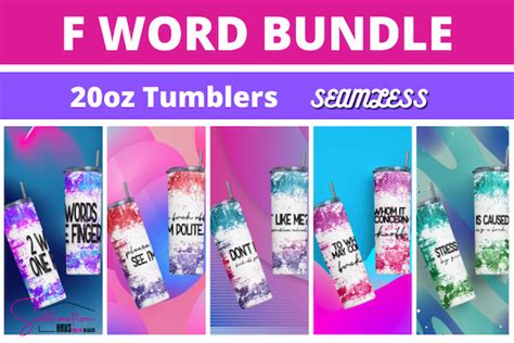 Fuck Set Design Oz Tumbler Design Funny Swear Words Tumbler Etsy