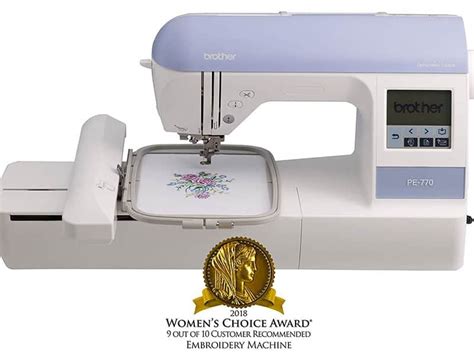 Brother PE770 Computerized Embroidery Machine Review