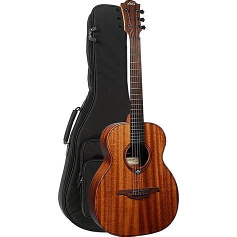 Lag Guitars Tramontane Travel Series Acoustic Guitar Khaya Mahogany