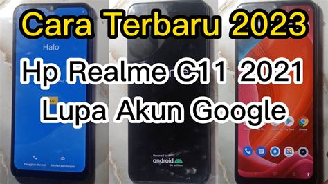 Bypass Frp Atau Cara Atasi Hp Realme C Lupa Akun Google