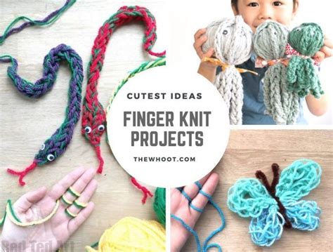 Finger Knitting Instructions Easy Video Tutorial Finger Knitting