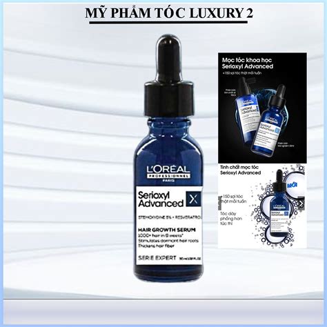 tinh chat moc toc loreal serioxyl advanced ml shopee viet nam