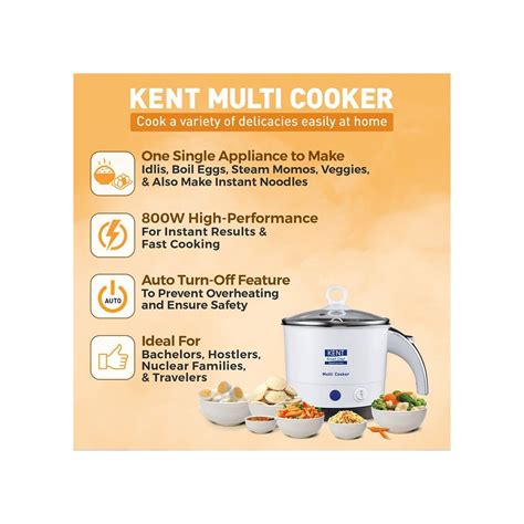 Kent Smart Chef Multi Cooker W White Price Buy Online