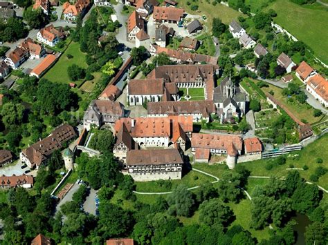 Luftaufnahme T Bingen Das Kloster Bebenhausen In Th Bingen Im