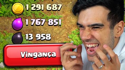 FUI FAZER VINGANÇA E ACHEI O MAIOR FARM DO CLASH OF CLANS YouTube