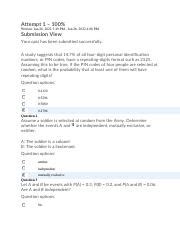 Ma Statistical Analysis Exam Pdf Attempt Written Jan