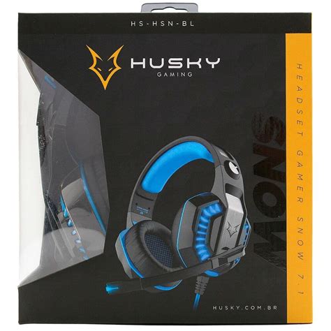 Headset Gamer Husky Snow Usb Surround Led Azul Hs Hsn Bl Kabum