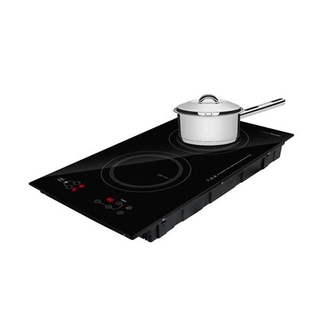 Fogão Cooktop De Indução 2 Bocas Elétrico Eci02ep 220V E Panela Inox