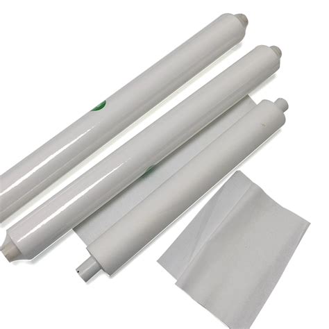 White Color Customized SMT Stencil Non Woven Clean Room Wiper Roll