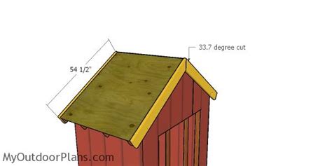 6x4 Shed Roof Plans | MyOutdoorPlans | Free Woodworking Plans and ...