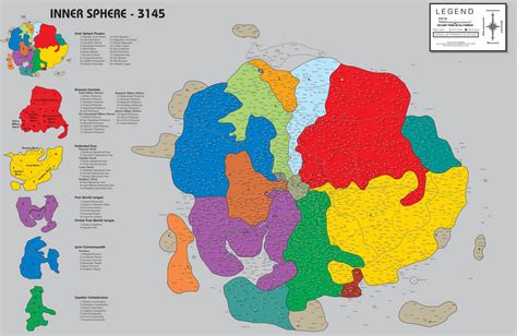 Battletech 3145 Map By Kamikage86 On Deviantart