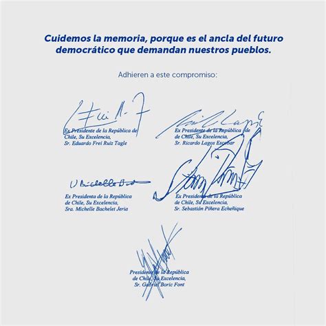 Compromiso Por La Democracia Siempre Dan A Conocer Documento Firmado