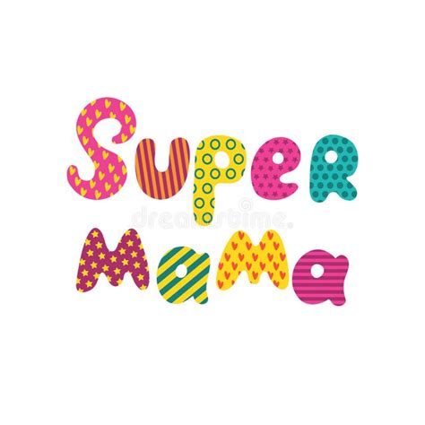 Super Mama Stock Illustrations Super Mama Stock Illustrations