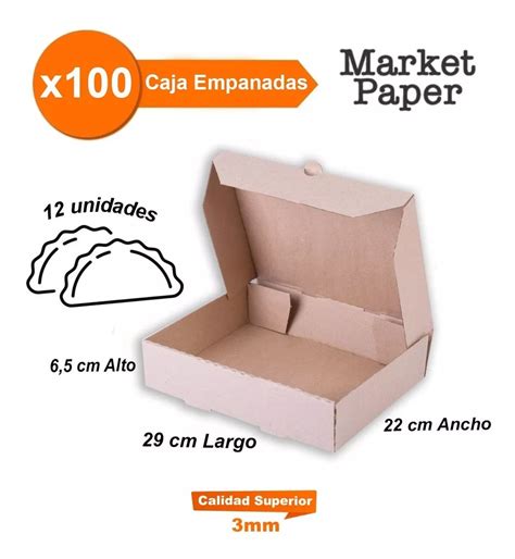 Caja De Empandas Media Docena Por 100 Unidades Mebuscar Argentina