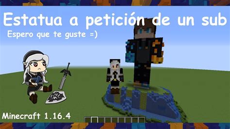 Speed Build de la Estatua del Skin de un Suscriptor A Petición