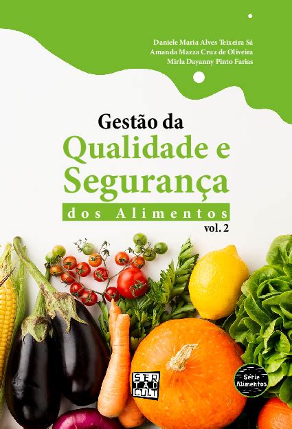 Pdf Gestão Da Qualidade E Segurança Dos Alimentos V