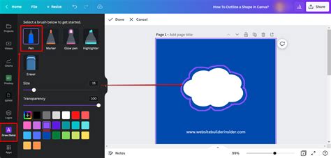 How Do You Outline A Shape In Canva WebsiteBuilderInsider